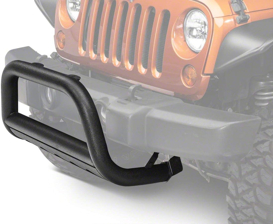 3-Inch Bull Bar with Skid Plate Textured Black R2395