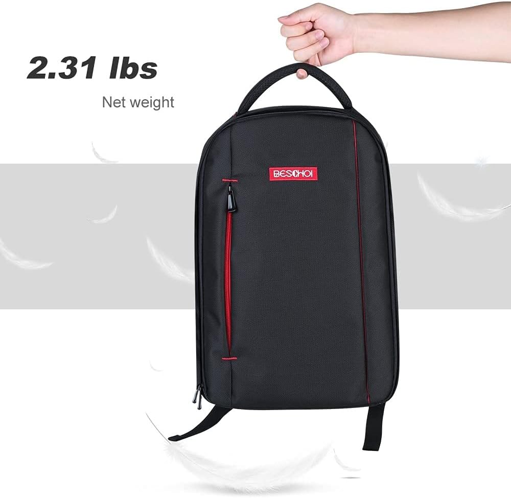 Black Large Waterproof DSLR Camera Backpack O49048