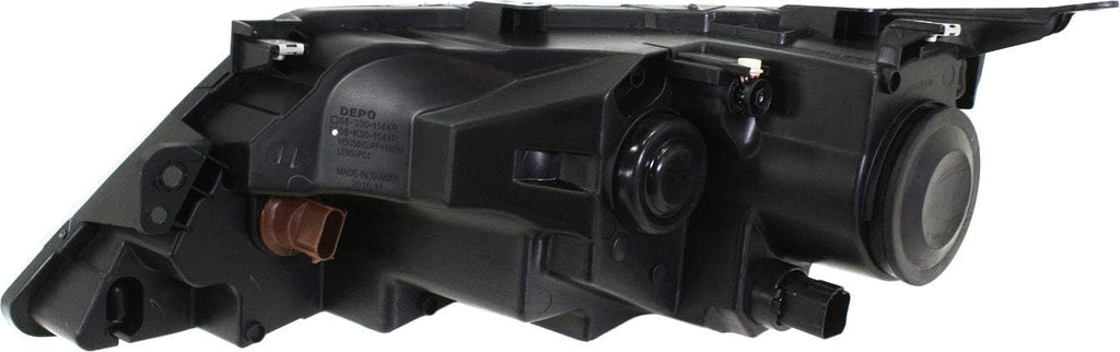 Headlight Assembly for 2010-2012 Ford Fusion Halogen Passenger Side C11674