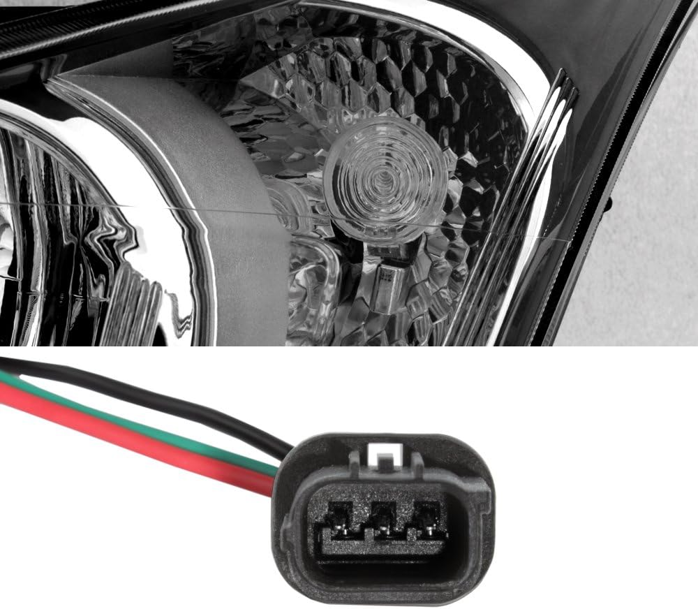 Driver Left + Passenger Right Side Pair Halogen Headlights for Chevy Cruze J903