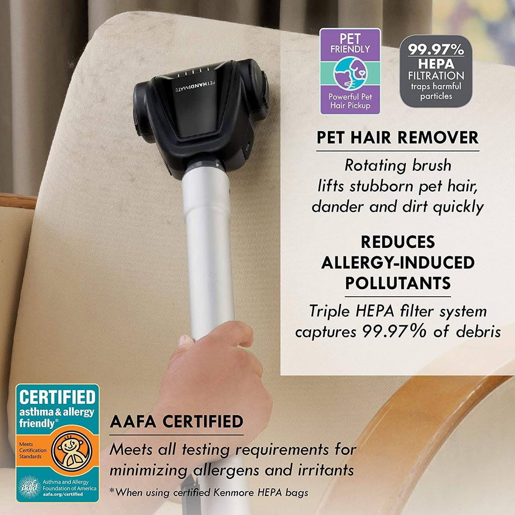 Silver Bagged Upright Vacuum M440322