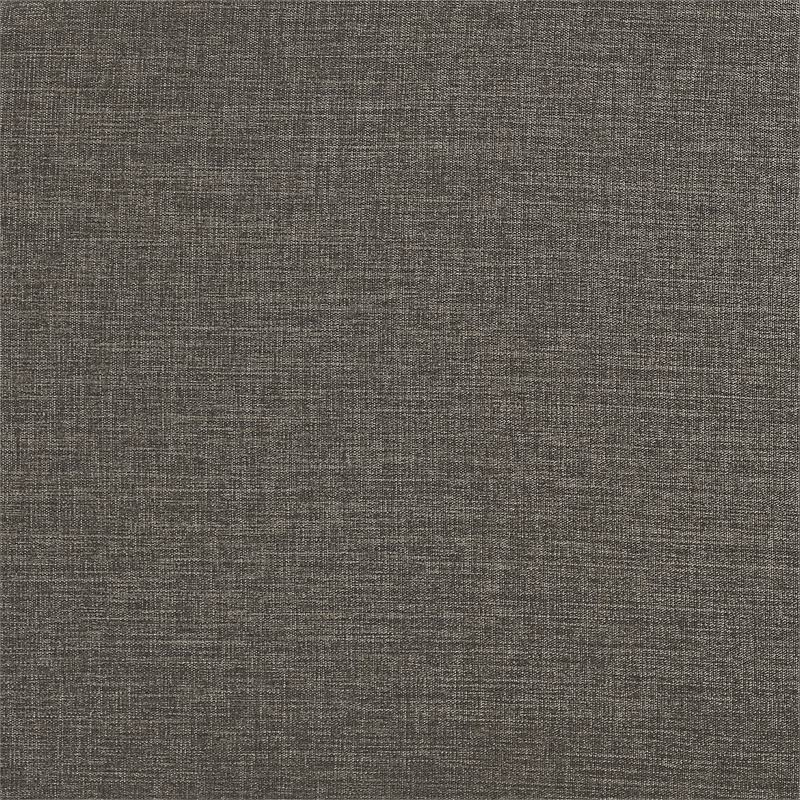 Gray Upholstered Camelback Full Queen Panel Headboard V98550