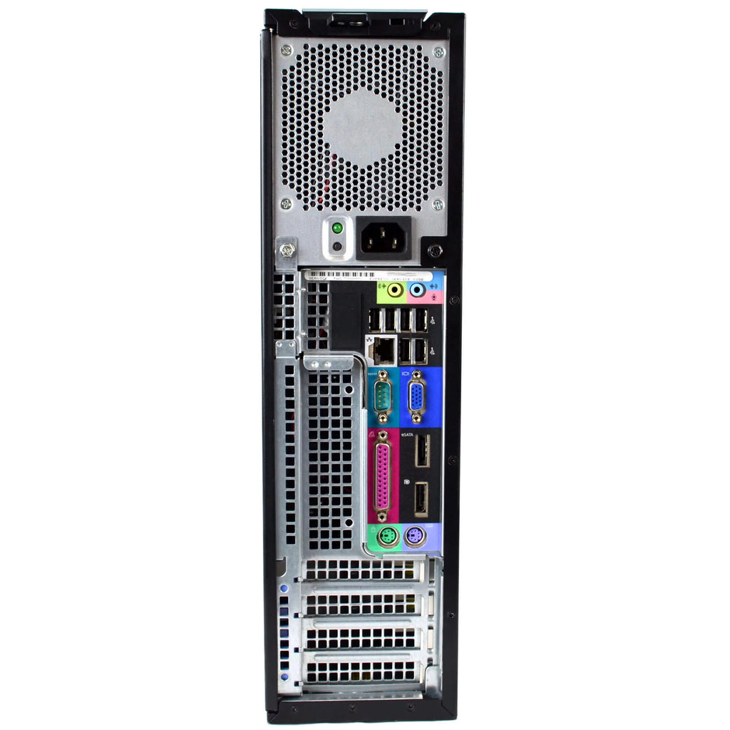 Black Desktop Intel Core 2 Duo 8GB RAM 160GB HDD Windows 10 Home U184579