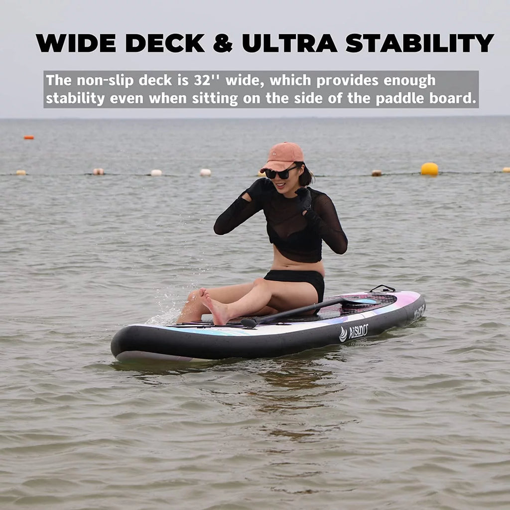 Inflatable Stand up Paddle Board 11ft Purple W89561