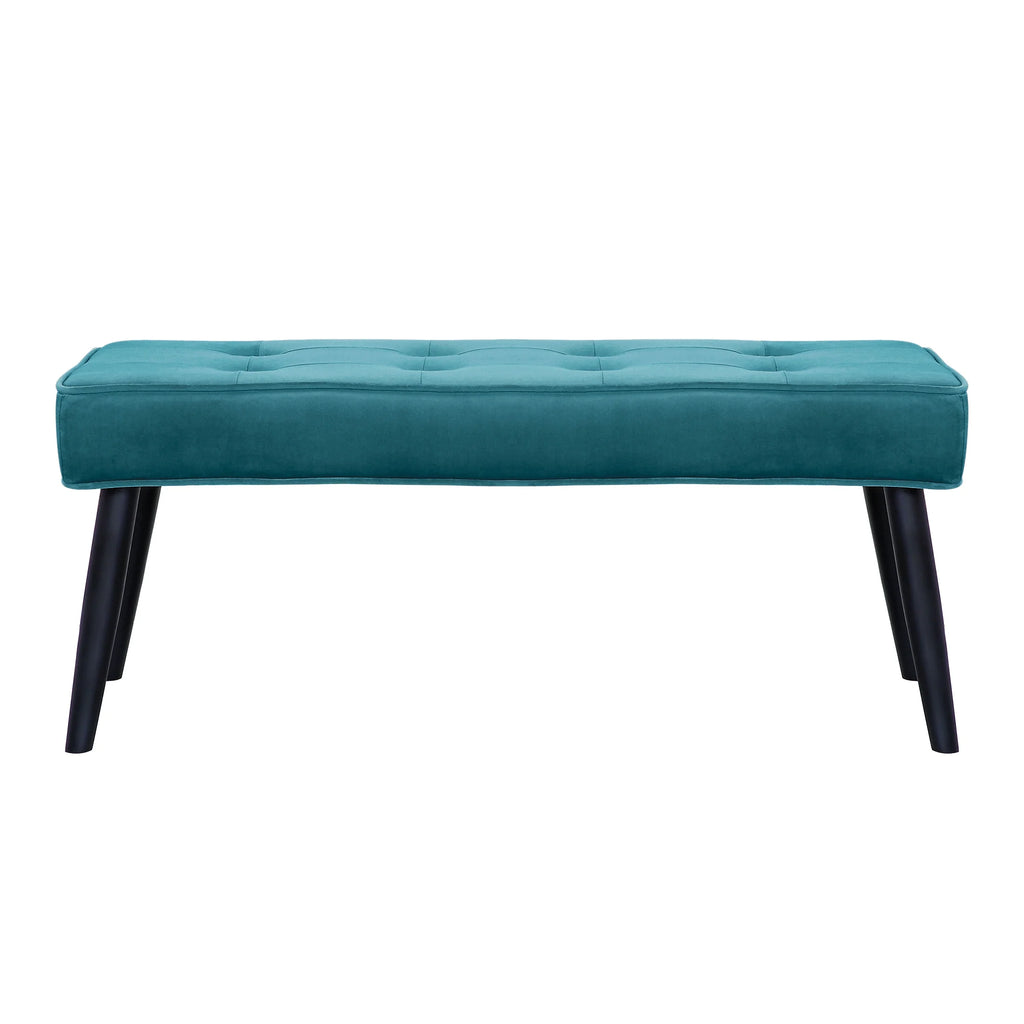 Velvet Tufted Bedroom Bench A675814