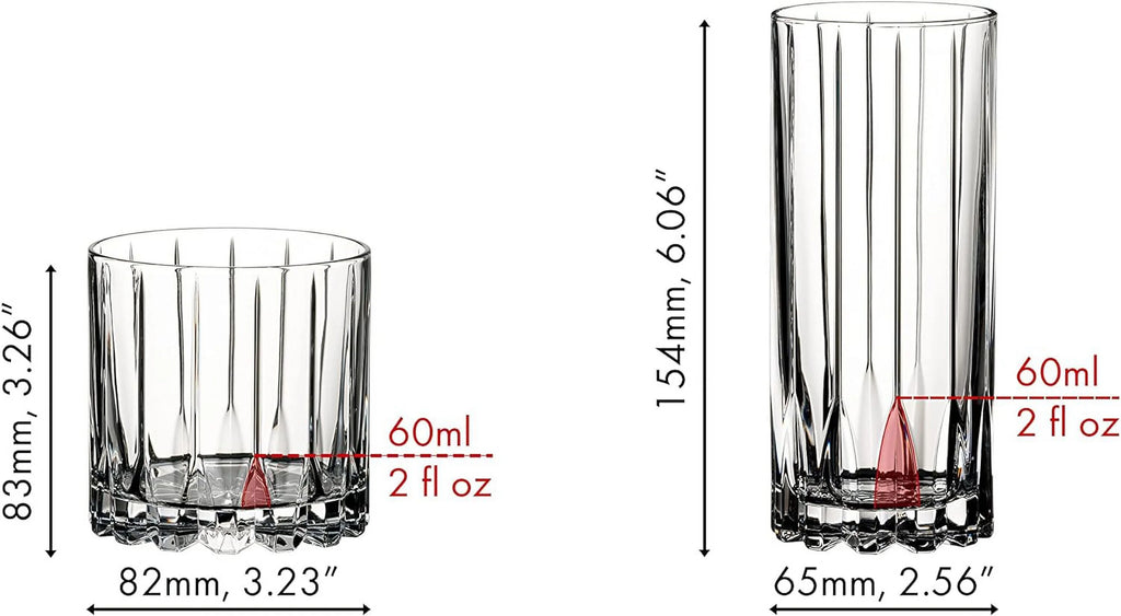Set Of 8 10.87 Fl.Oz. Rocks & Highballs Glassware B746