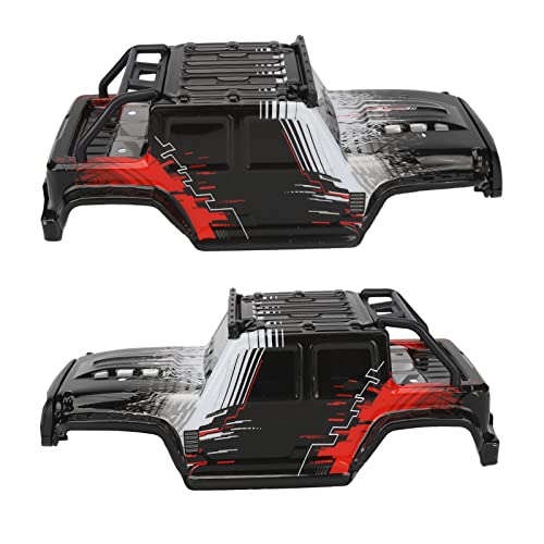 Red RC Car Body Shell V419