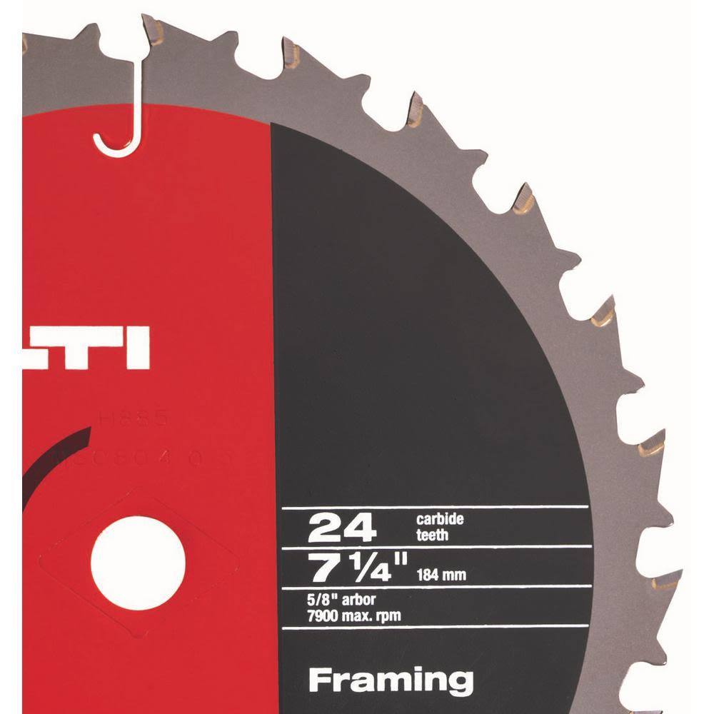 7-1/4 in. x 24-Teeth Circular Saw Framing Blades (50-Pack) A59600