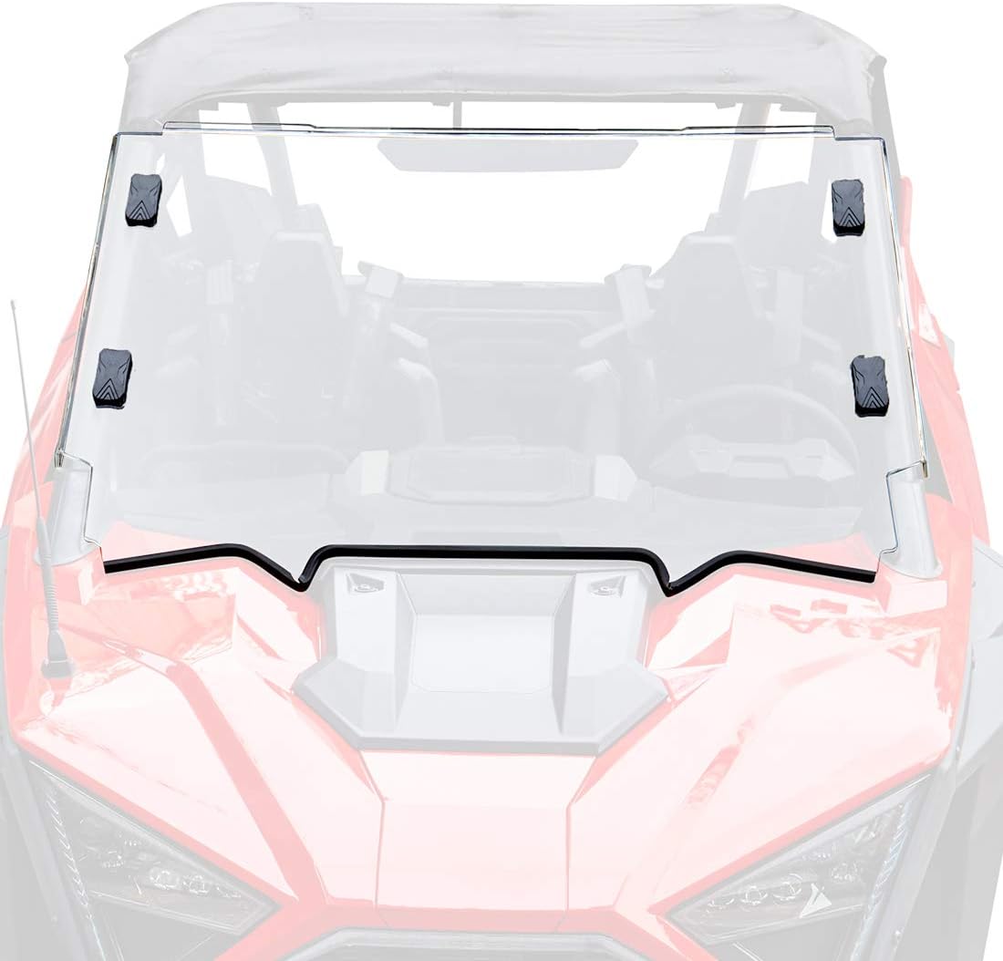 Polycarbonate Front Windshield Compatible with Polaris RZR PRO XP V108