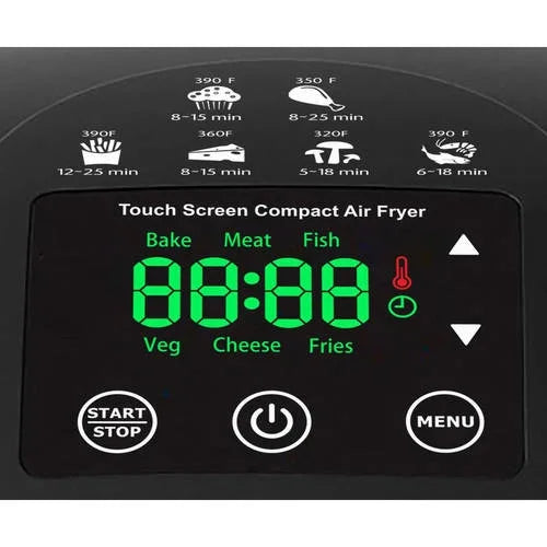 3.5-Quart Digital Air Fryer Black S839