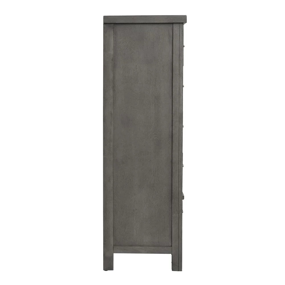 Dark Gray 5 Drawer Chest A702