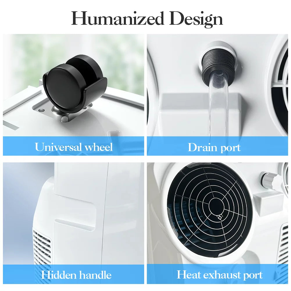 14,000 BTU 3 in 1 Portable Air Conditioner with Window Kit O89431