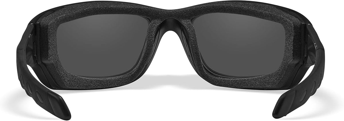 Matte Black Smoke Grey Tinted Lenses Safety Sunglasses O7644