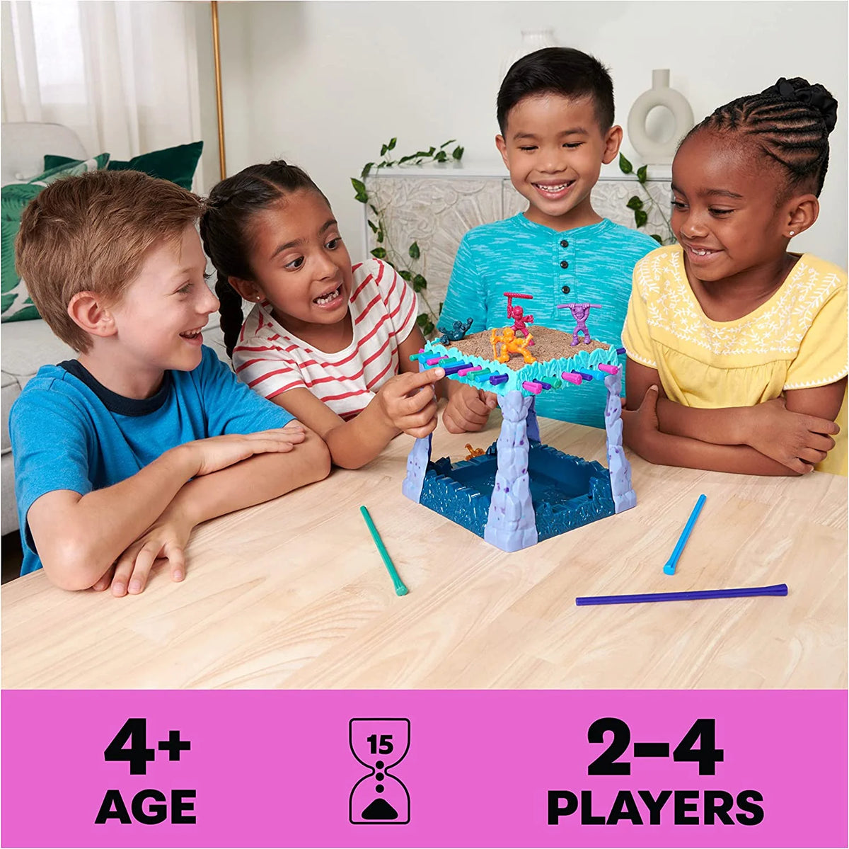 Kids Board Game with Kinetic Sand N51919