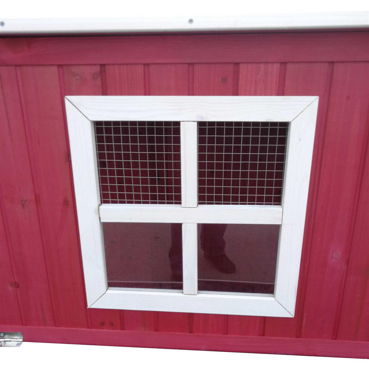 87 inch Wood Chicken Coop Hen House Run Nesting Box P5656