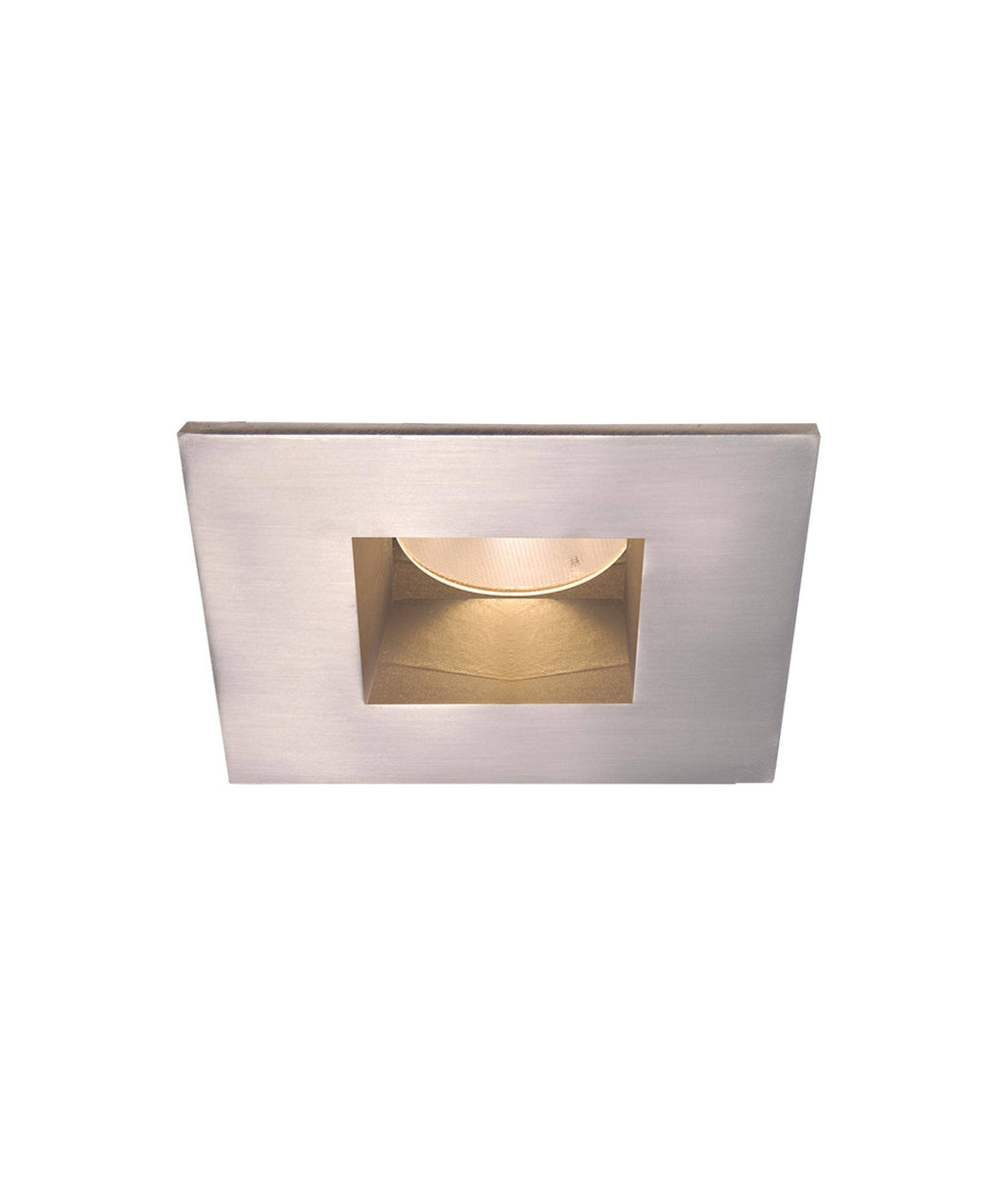 Brushed Nickel LED Square Open Reflector Trim S518600