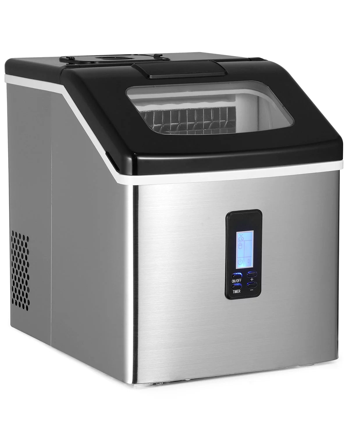 Countertop Ice Maker 40lbs/Day 24pcs Ice Cubes Q2279