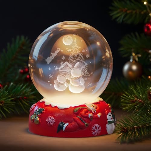 7 Colors 40mm Crystal Chakra Balls with LED Wooden Base K5148