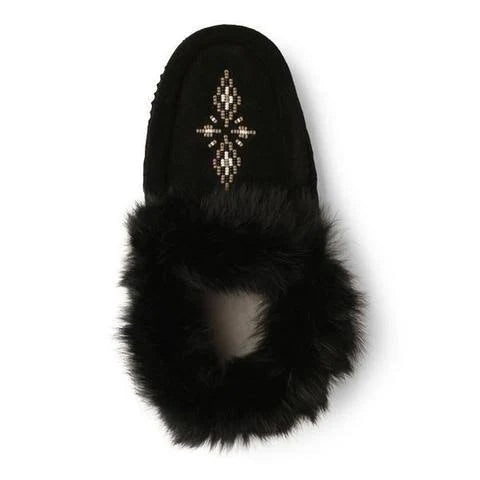 Black Suede Moccasins U215816