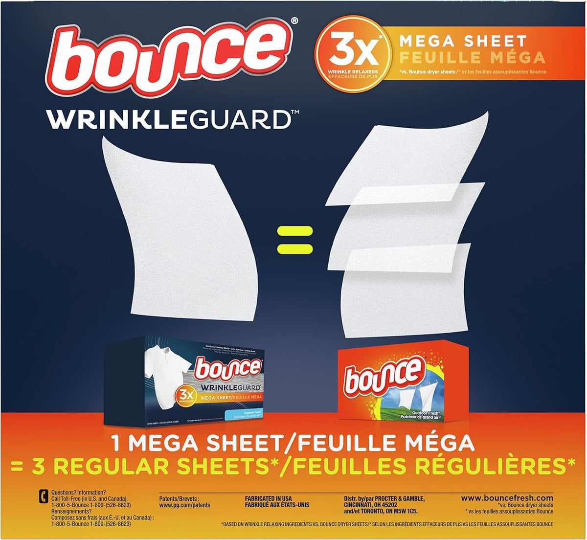 160 count Dryer Sheets O6468