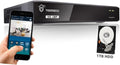 8-Channel Hybrid DVR Security Recorder with 1TB Hard Drive (Renewed) J552551