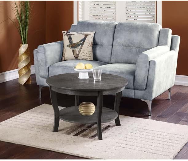 Espresso Round Coffee Table J96251