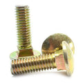 1/2-13 x 4 1/2 Grade 8 Carriage Bolt Alloy Steel Yellow Zinc Plated X90017
