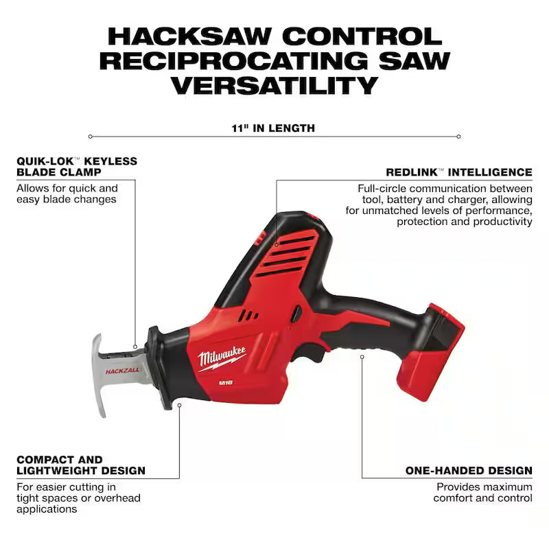 18-Volt Lithium-Ion Cordless 4-Tool Combo Kit with 2.0 Ah Batteries Y923