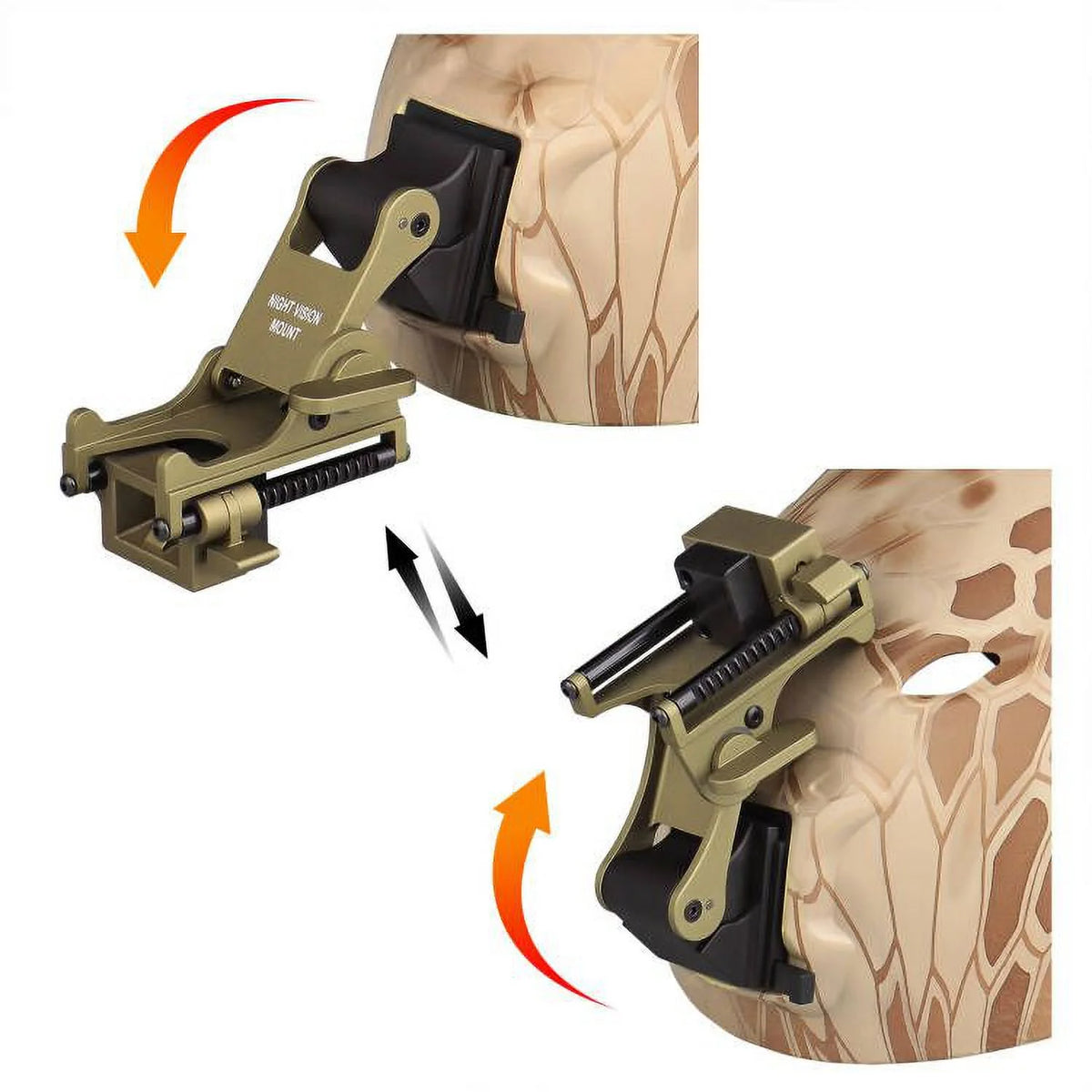 Full Metal NVG Helmet Mount Adapter F643763