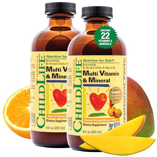 8 Fl Oz Liquid Multivitamin and Mineral Supplement (Pack of 2) C314127