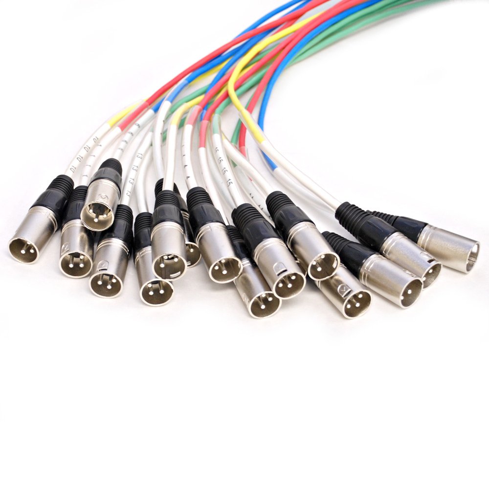 32 Channel TRS Combo Splitter Snake Cable with 5' and 30' XLR Trunks I524903