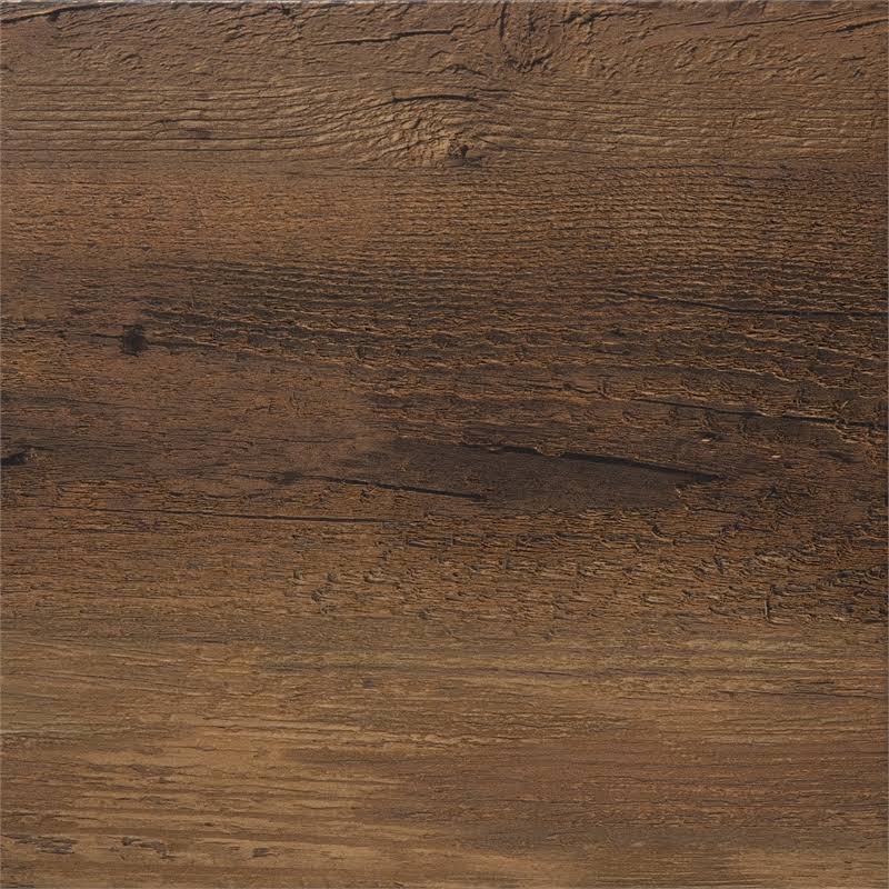 Rustic Oak Round Side Table H682092