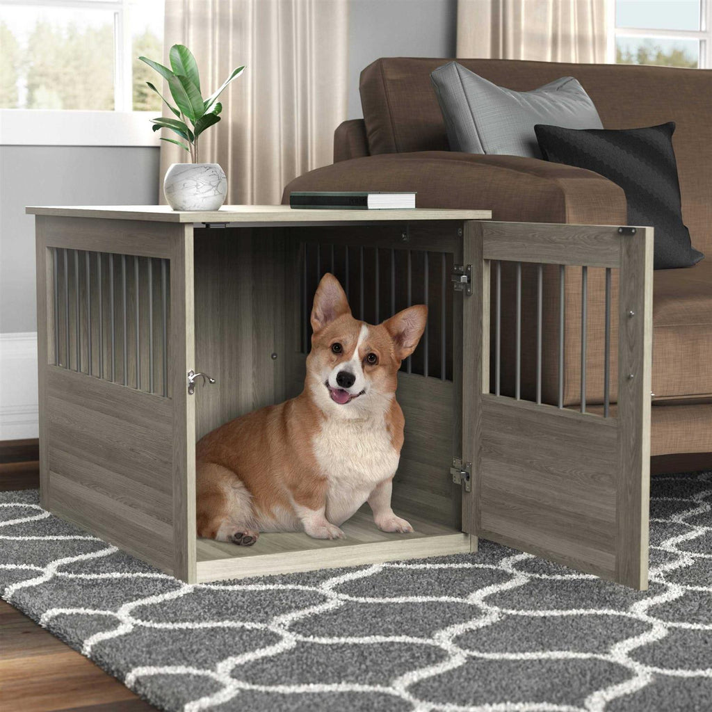 End Table and Pet Crate Y759