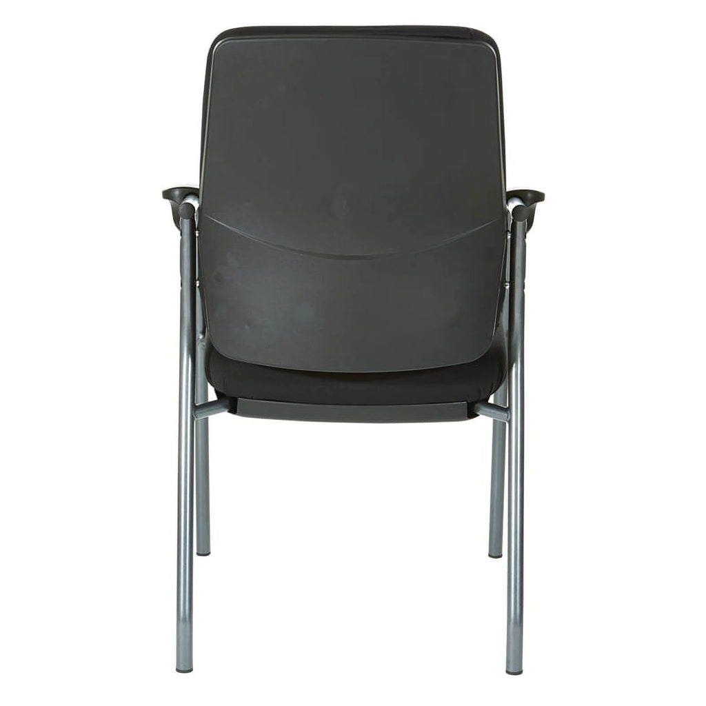High Back Guest Chair Titanium Frame D492