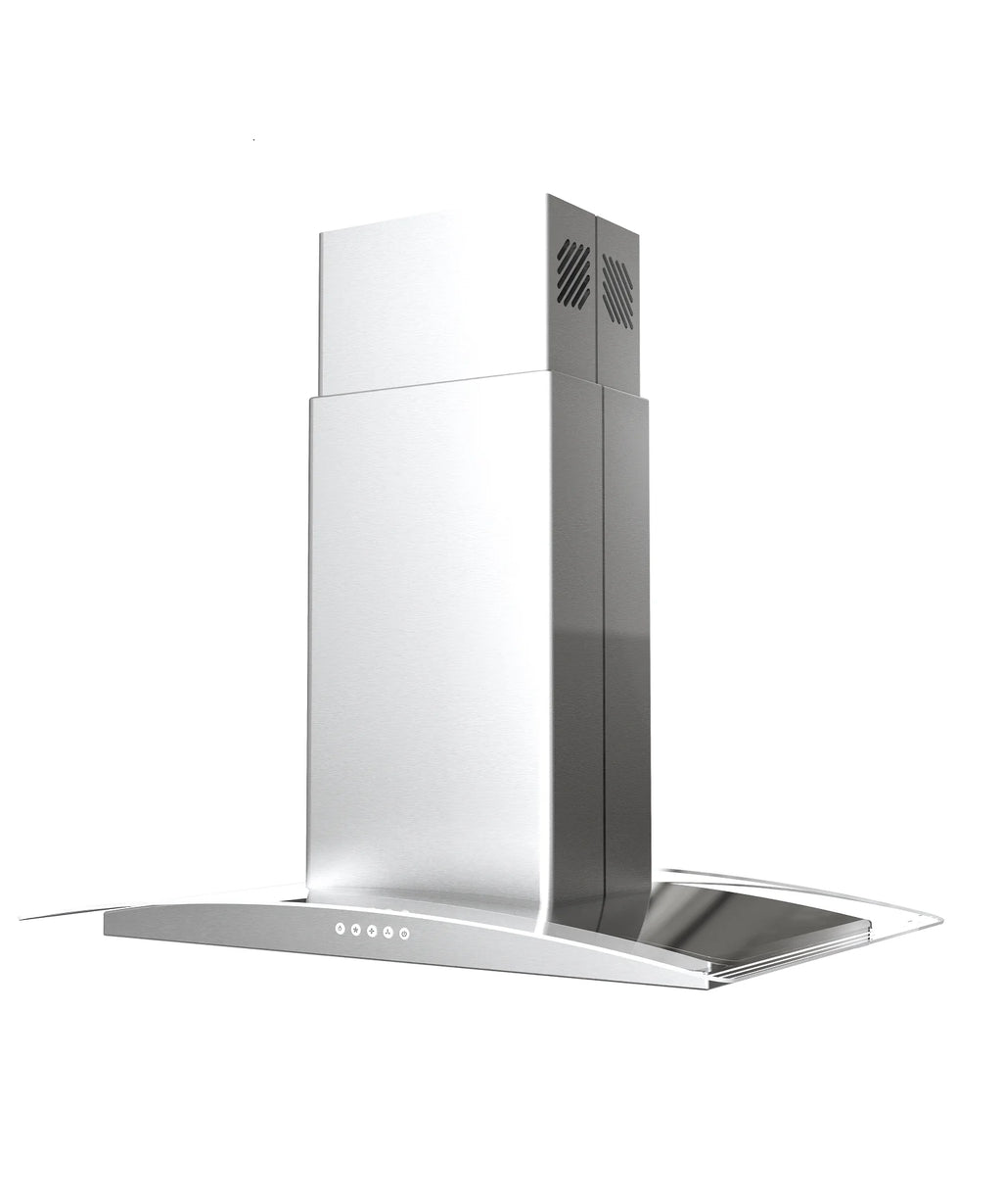 36" 900 CFM Stainless Steel Island Mount Range Hood Q250603
