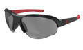 Poly Black-Red / Gray Lens Eyewear L4638