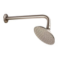 Brushed Nickel Shower Head with Shower Arm E192
