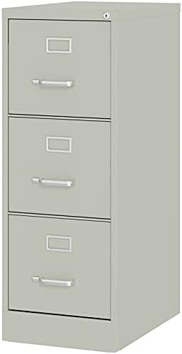 Black 3 Drawer Vertical Metal File Cabinet D2024