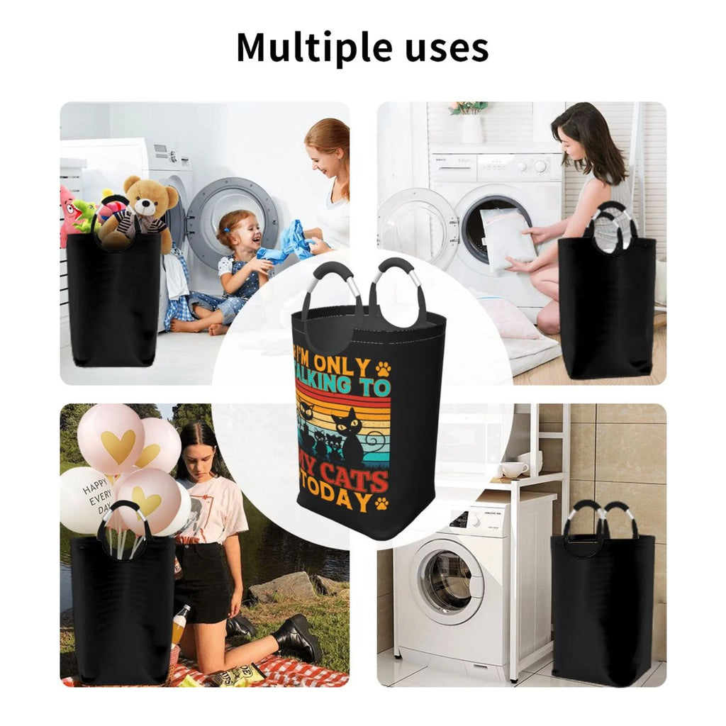 50L Rectangular Foldable Laundry Hamper E6780