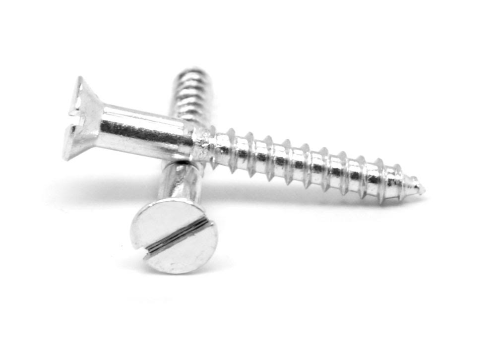 Wood Screw Flat Head Zinc Plated T97657