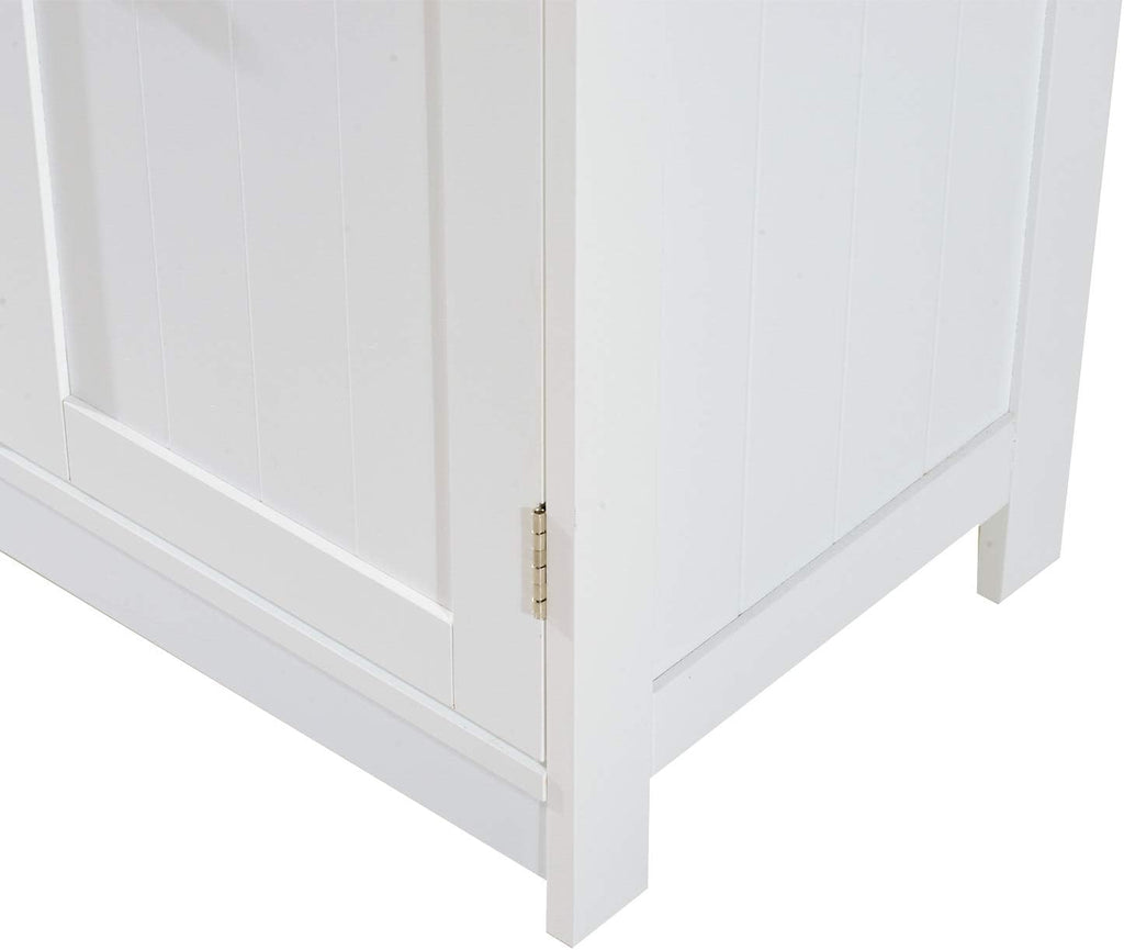White Pedestal Sink Bathroom Vanity Cabinet Z43194