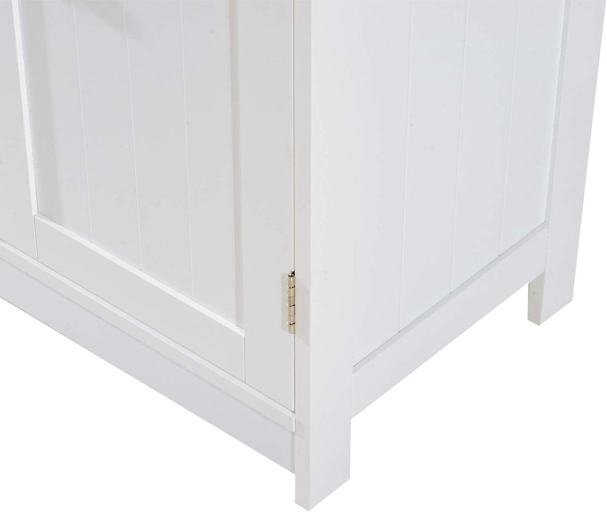 White Pedestal Sink Bathroom Vanity Cabinet Z43194