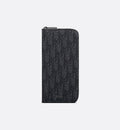 Black Vertical Long Zipped Wallet K96468