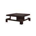 Two-tone Coffee Table Brown/White Matte W5258