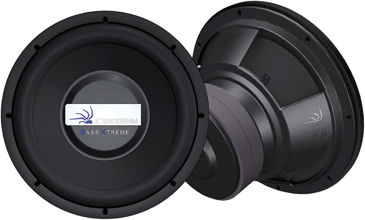2400 Watt 12-Inch Dual-4 Car Subwoofer, Black Pack of 2 A1830