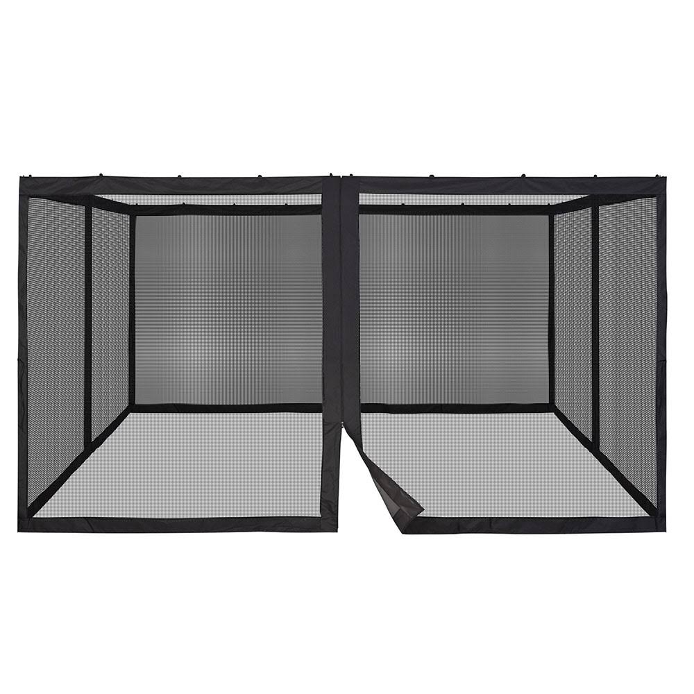 22x7ft Universal Replacement Mosquito Mesh Netting Zip Walls F7659