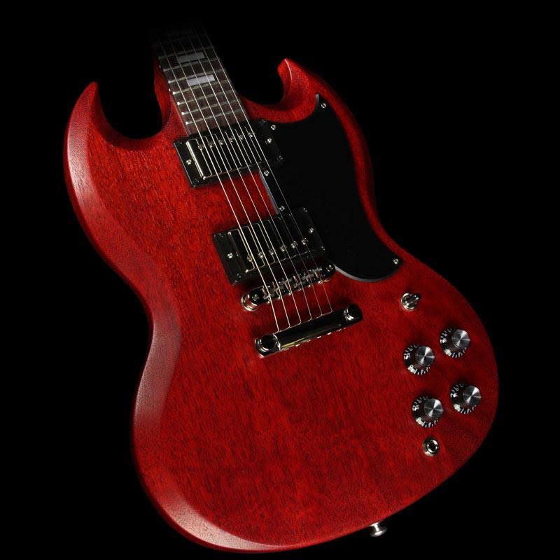 Satin Cherry Electric Guitar Q592873