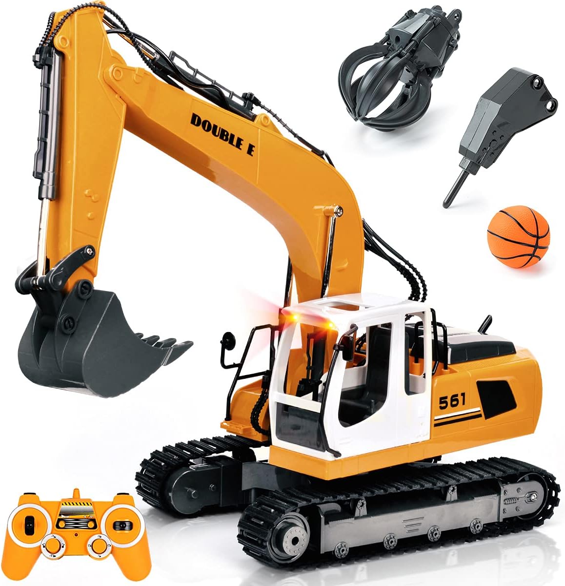 Remote Control Excavator Toy 17 Channel 3 in 1 RC Construction Vehicle H303
