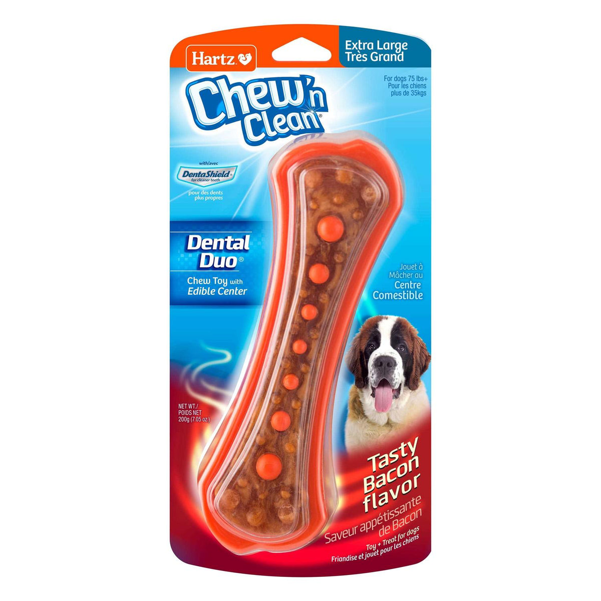 Chew 'n Clean Dental Duo Dog Toy V73808