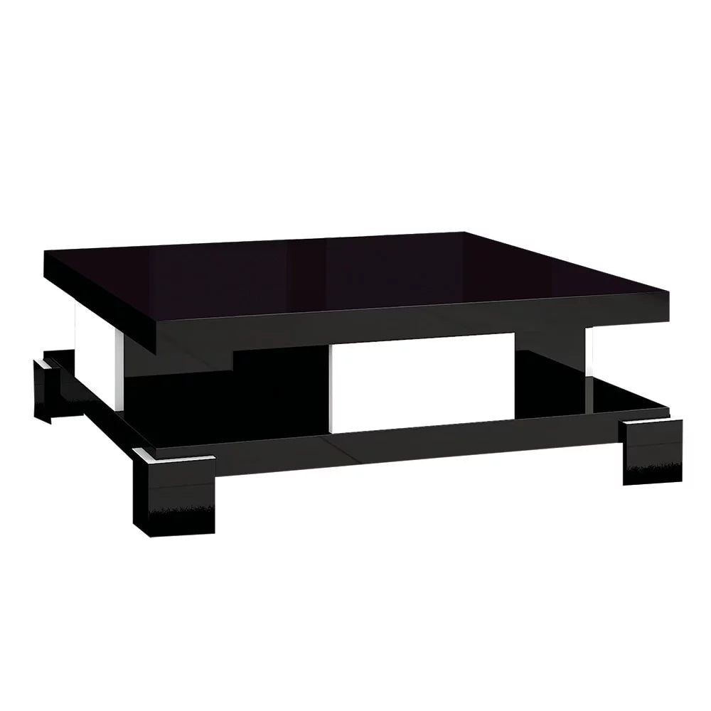 Two-tone Coffee Table Brown/White Matte W5258